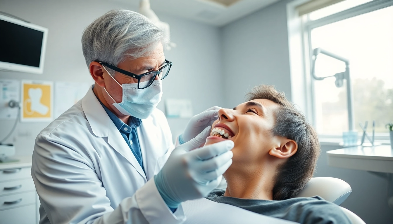 Learn about braces cost Myrtle Beach with this professional dental examination scene.